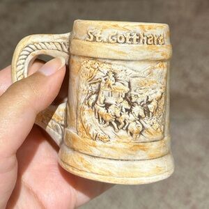 NWT Switzerland Shot Glass • St. Gotthard Souvineer